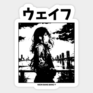 Japanese Anime Streetwear Cute Kawaii Girl Sticker